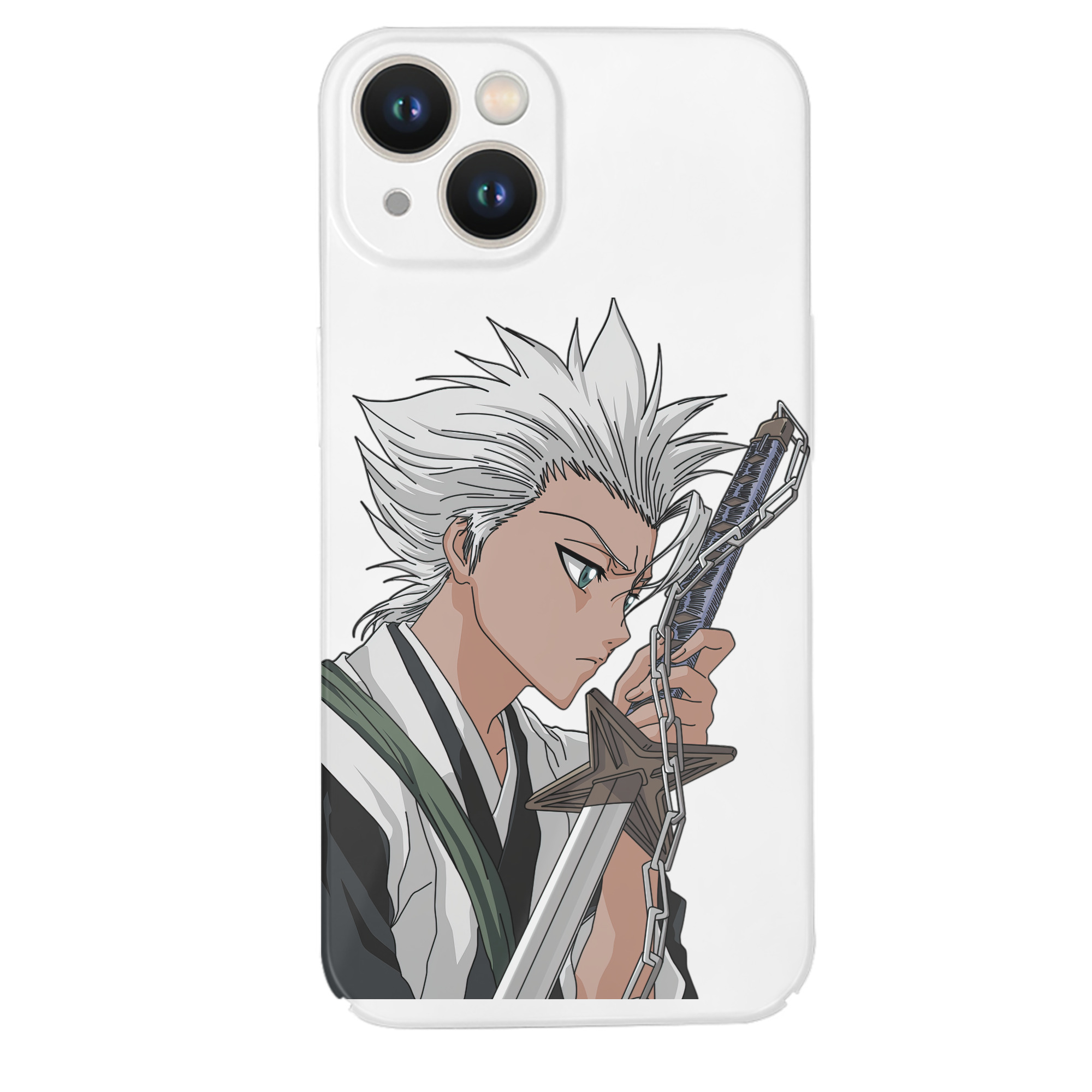 （画像用） ブリーチ 日番谷冬獅郎（ひつがや とうしろう） BLEACH Hitsugaya Toushirou 【iPhone 14シリーズ対応】ハードケース